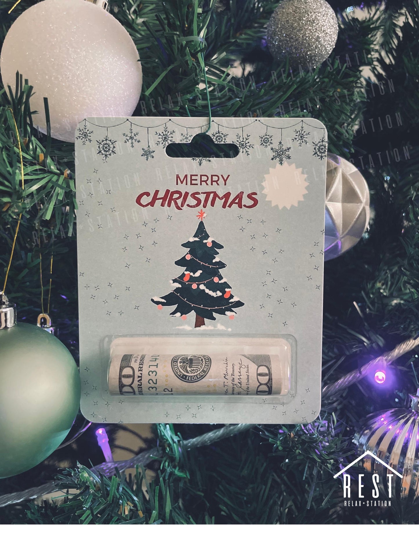Christmas Money Card - Money Holder Card - Stocking Stuffer - Christmas Gift for Kids - Christmas Ornaments - Cash Gift Ideas - Cool gifts