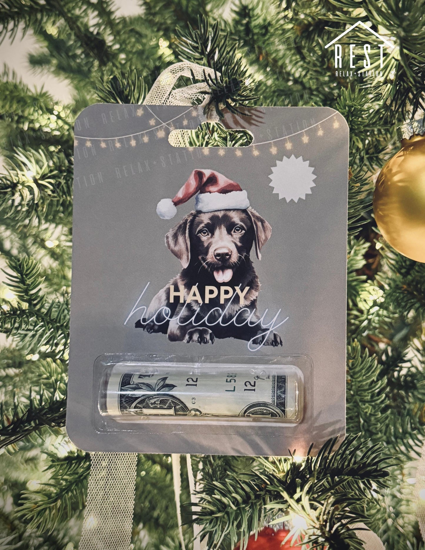 Christmas Money Card - Money Holder Card - Stocking Stuffer - Christmas Gift for Kids - Money Gift Holder - Christmas Ornaments