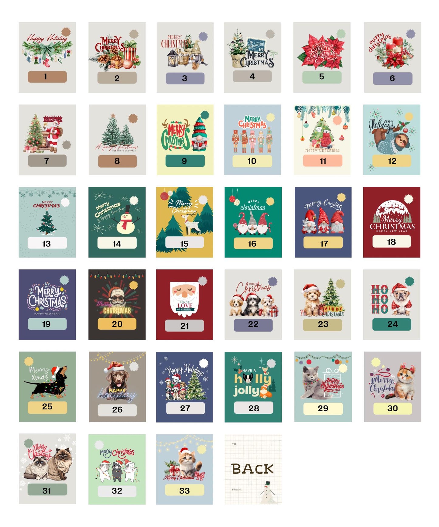 Christmas Money Card - Money Holder Card - Stocking Stuffer - Christmas Gift for Kids - Money Gift Holder - Christmas Ornaments