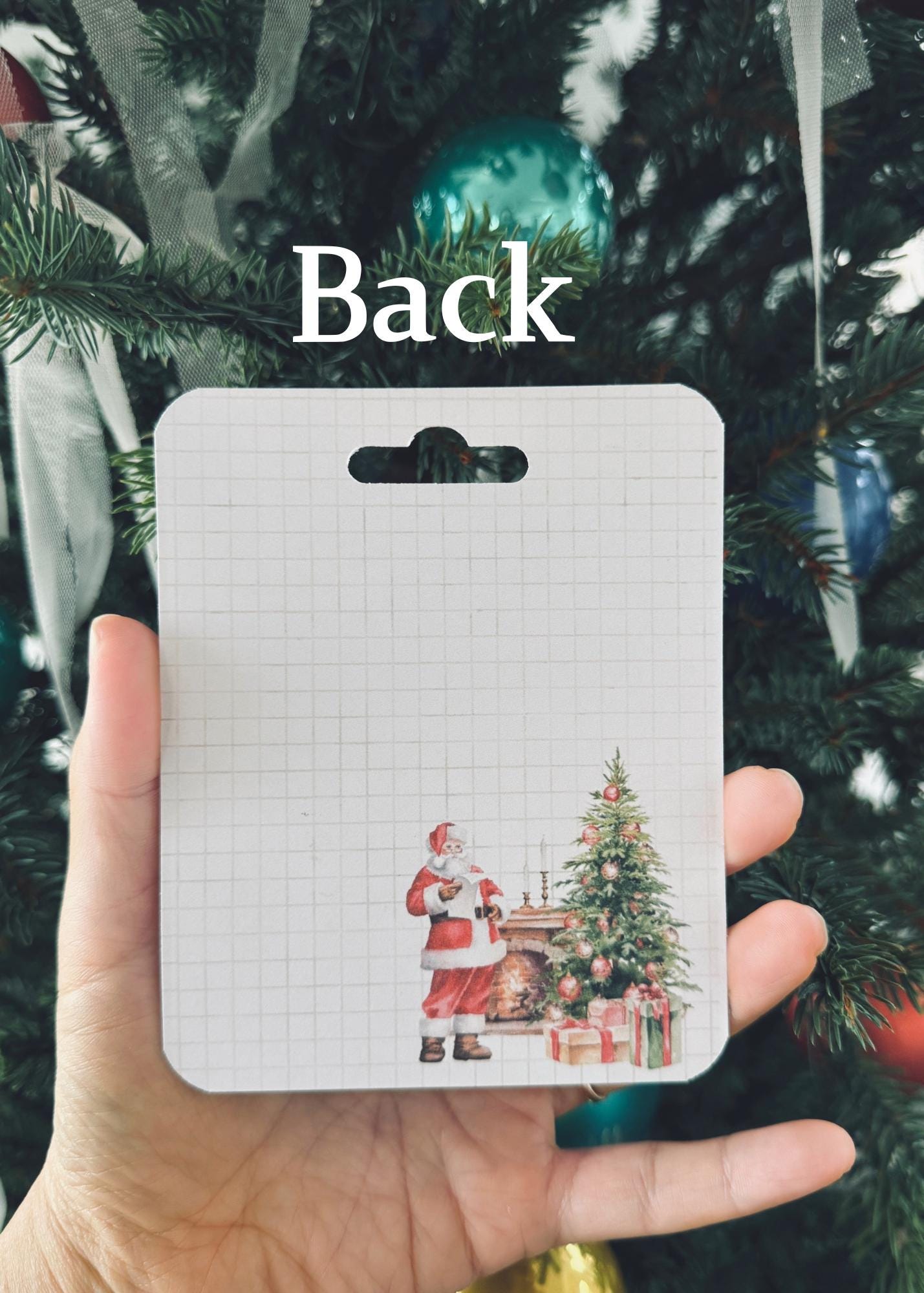 Christmas Money Card - Money Holder Card - Stocking Stuffer - Christmas Gift for Kids - Money Gift Holder - Christmas Ornaments