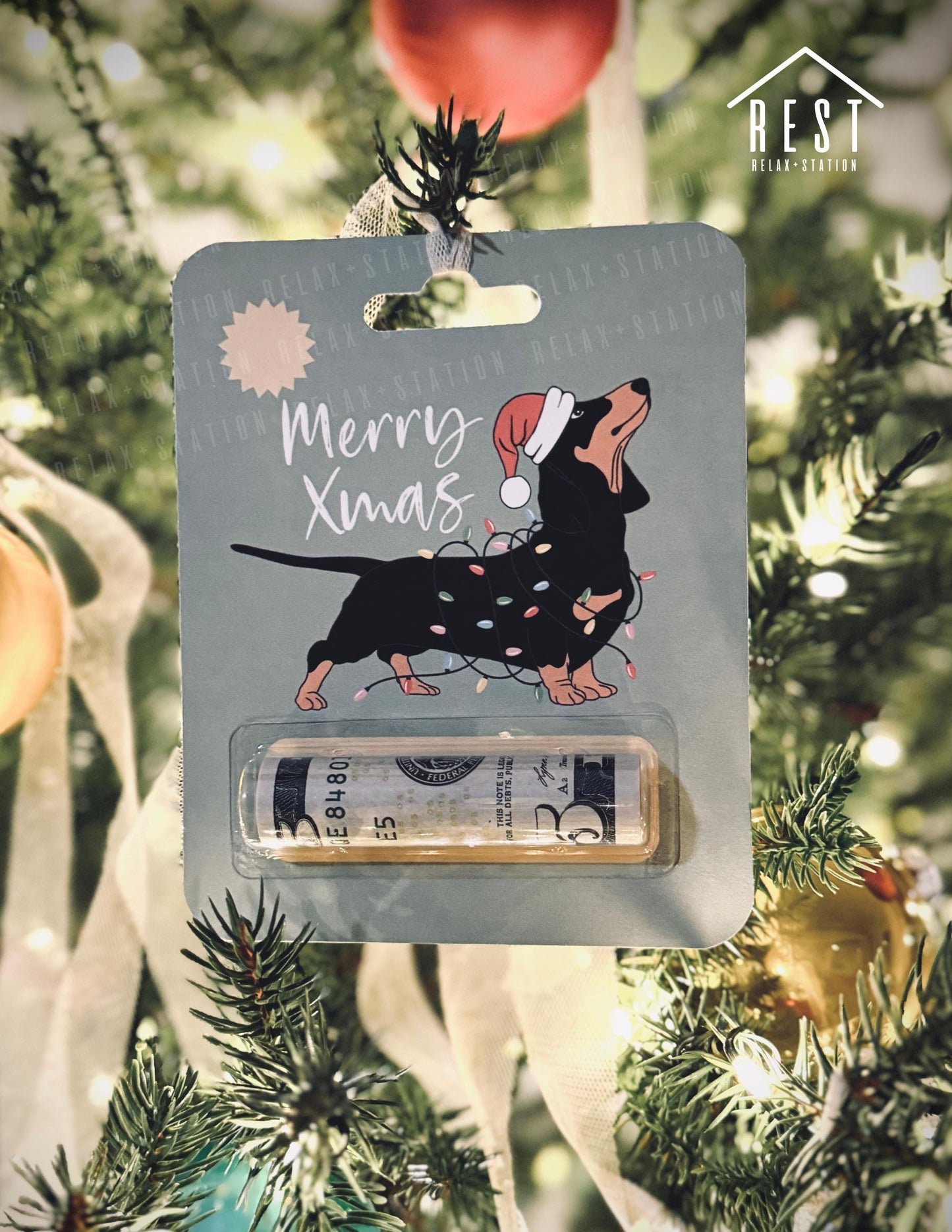 Christmas Money Card - Money Holder Card - Stocking Stuffer - Christmas Gift for Kids - Money Gift Holder - Christmas Ornaments