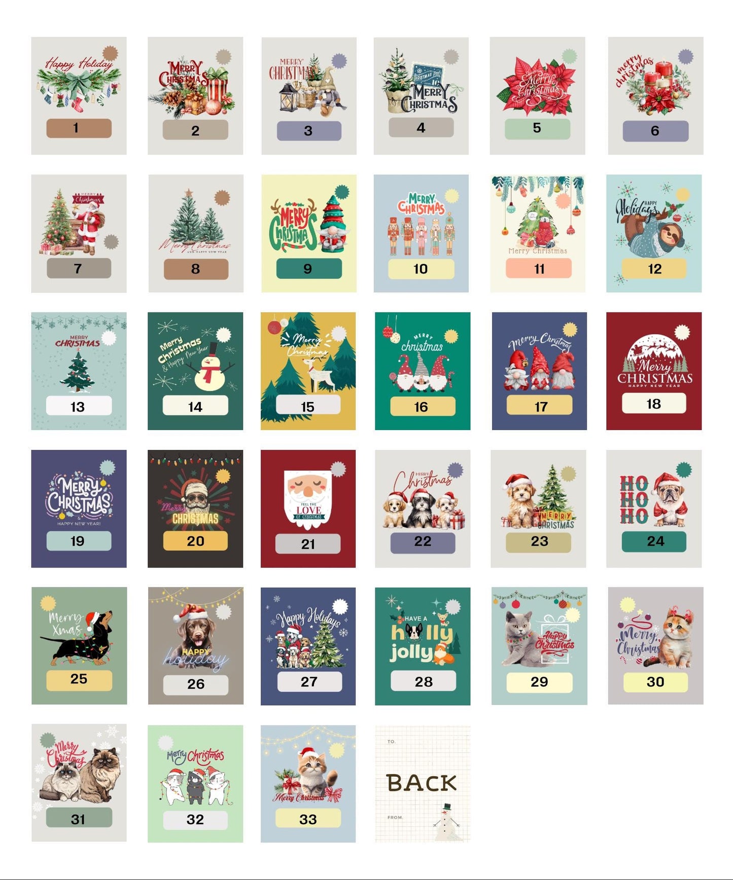 Christmas Money Card - Money Holder Card - Stocking Stuffer - Christmas Gift for Kids - Money Gift Holder - Christmas Ornaments