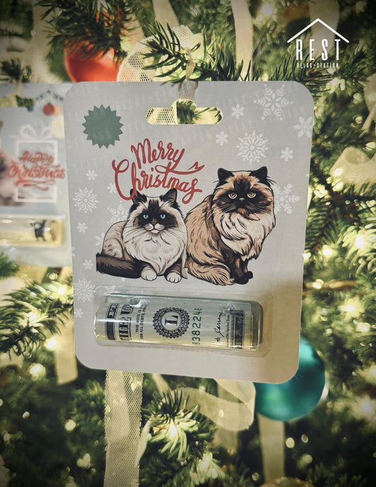Christmas Money Card - Money Holder Card - Stocking Stuffer - Christmas Gift for Kids - Money Gift Holder - Christmas Ornaments