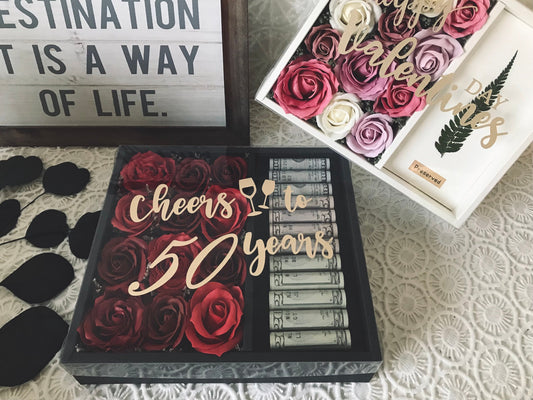 Money Box/Personalized Gifts/Gift Box /Wedding Cash Gift/Graduation Gifts/Cash Box/Birthday Gift/Gifts/Birthday Gifts For Her/Money Gift Box