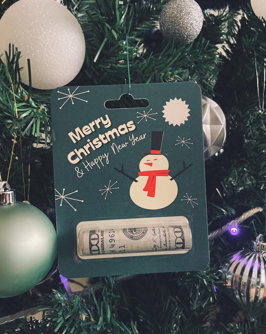 BLACK FRIDAY /Christmas Money Holder /Christmas Ornaments /Stocking Stuffers /Cash Gift Ideas Christmas/ Money holder/Christmas Gifts/Gifts