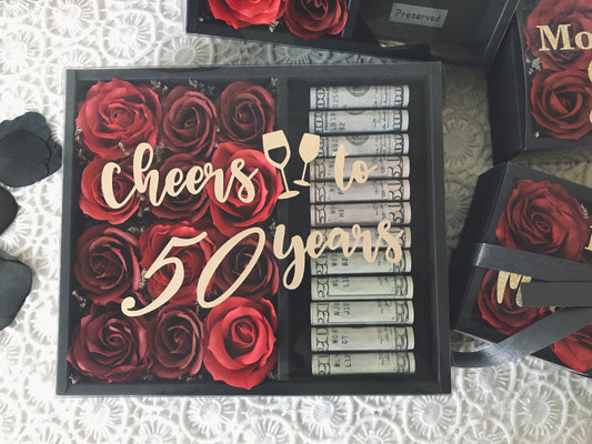 Money Box/Personalized Gifts/Gift Box /Wedding Cash Gift/Graduation Gifts/Cash Box/Birthday Gift/Gifts/Birthday Gifts For Her/Money Gift Box