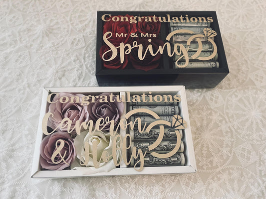 Money Box/Personalized Gifts/Gift Box /Wedding Cash Gift/Graduation Gifts/Cash Box/Birthday Gift/Gifts/Birthday Gifts For Her/Money Gift Box